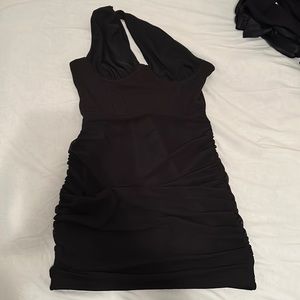 Mini black dress